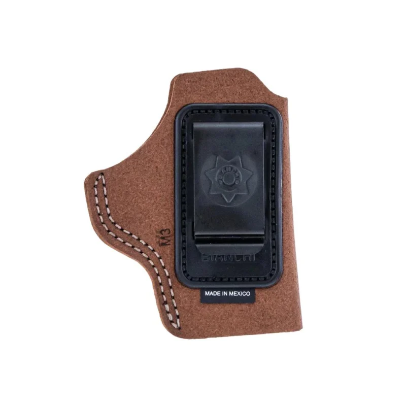 Bianchi Model 6 IWB Holster for S 15 4" Brown Suede RH