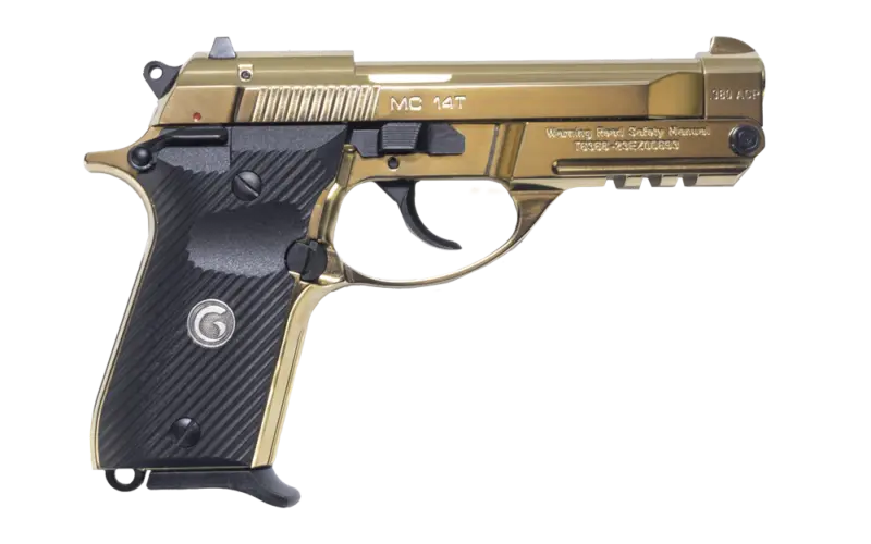 EAA CORP MC14T TIPUP 380ACP GOLD 13+1