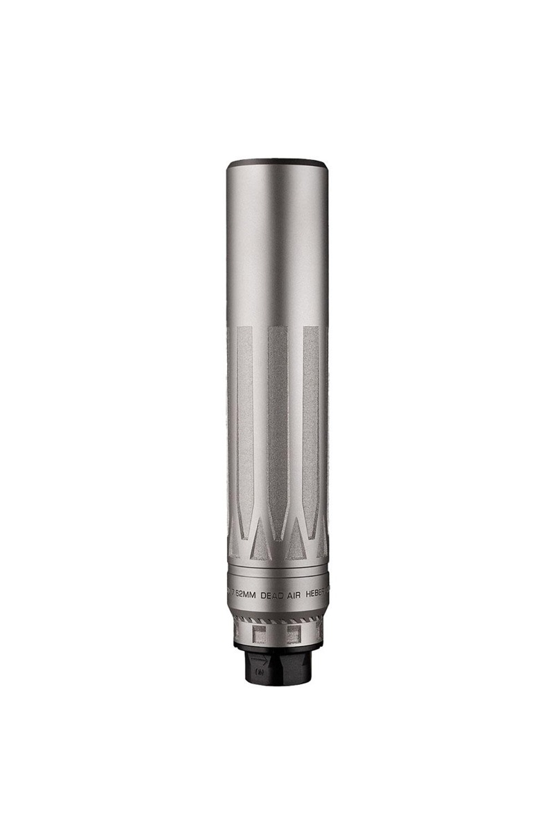 Dead Air Nomad LTi XC Xeno Rifle Suppressor - Silver