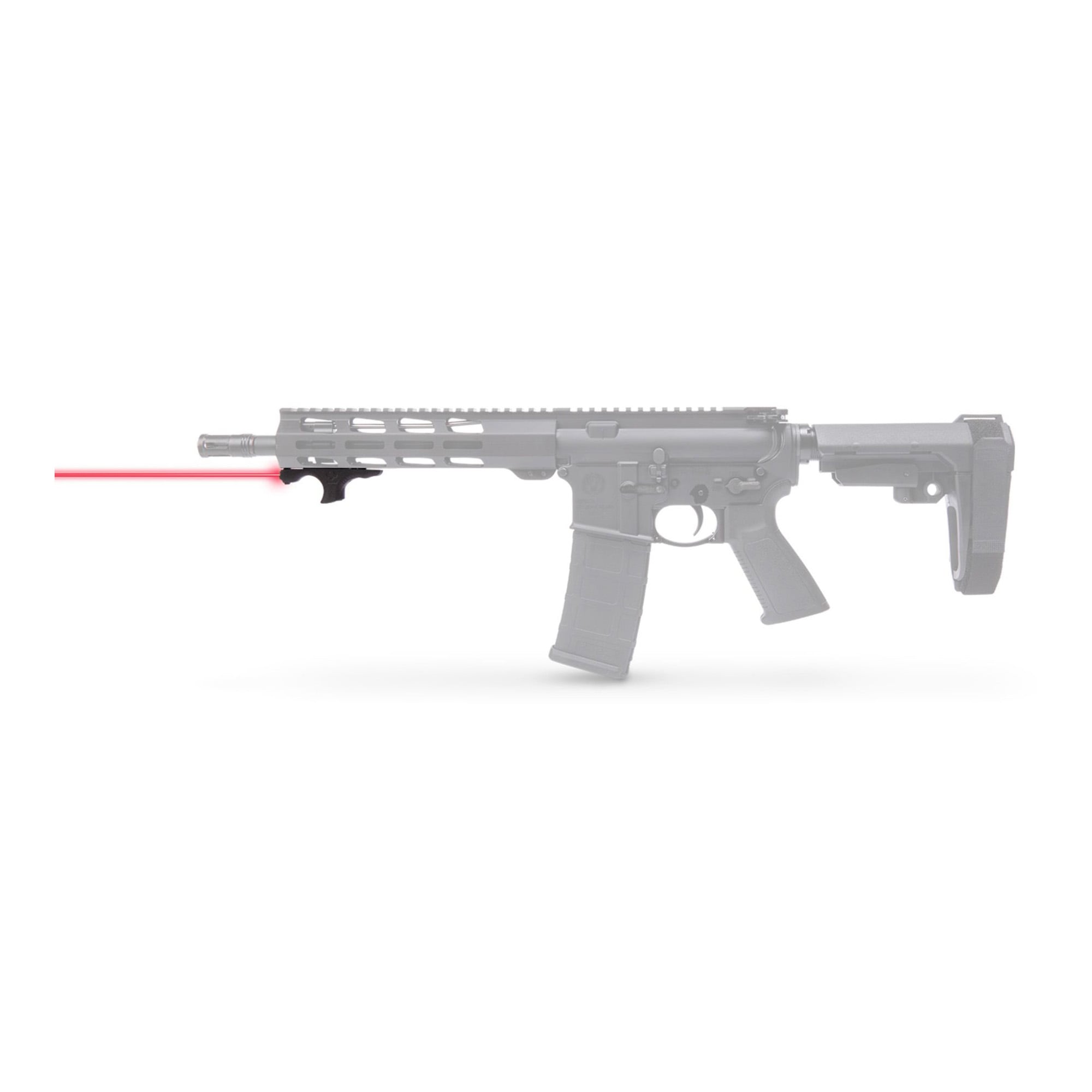 Viridian Weapon Technologies HS1 Hand Stop, Red Laser, M-lok, Black