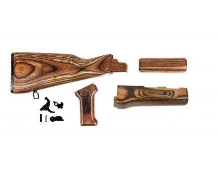 PSA AK Nutmeg Furniture Set w/ PSAK-47 Premium Single Hook Semi-Auto Fire Control Group