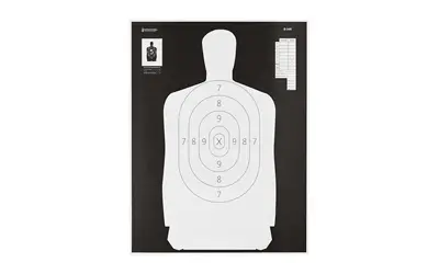 ACTION TGT B34 BLK/WHT SILHO 100PK