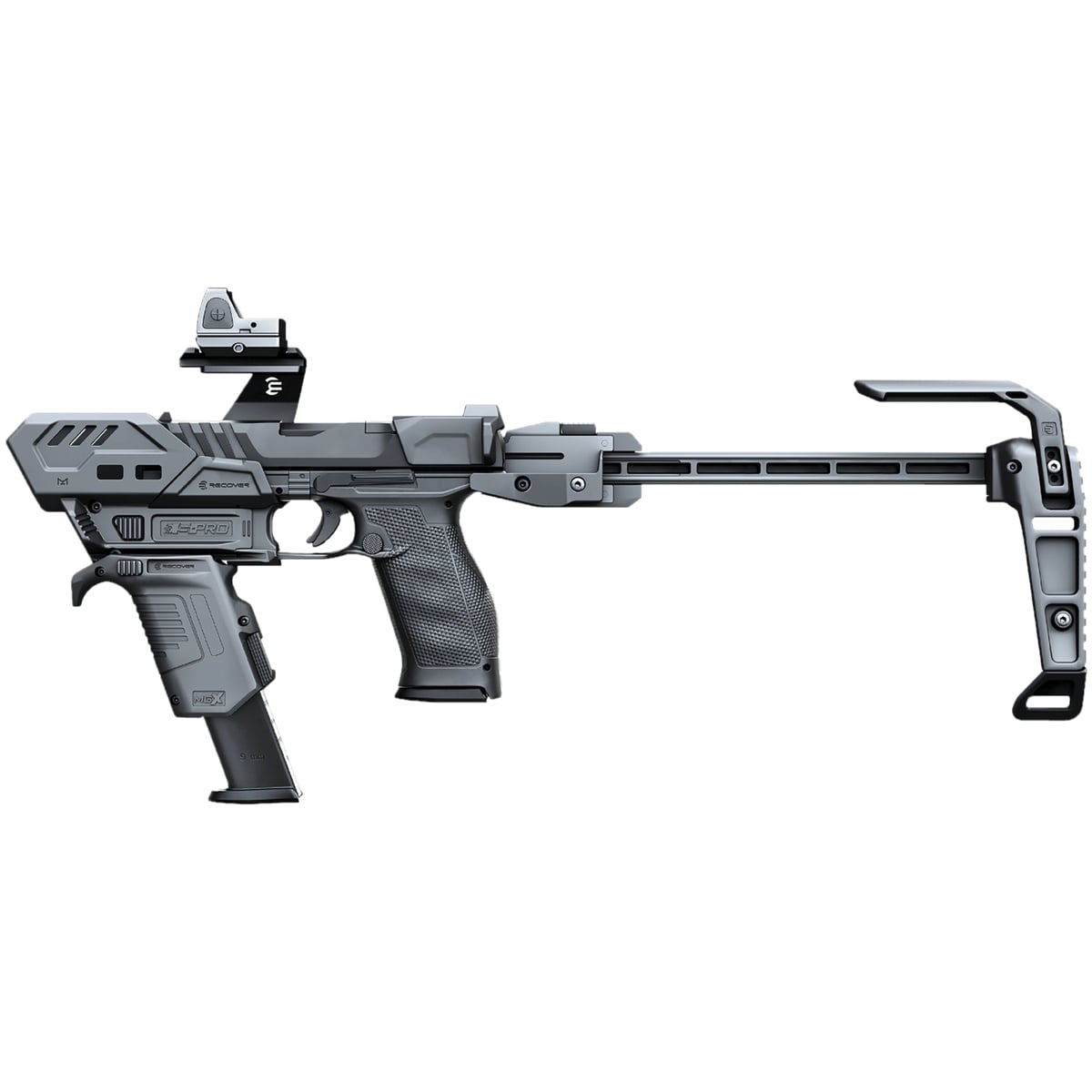 Recover Tactical S-Pro MG Conversion Kit Fits Sig Sauer XMacro, Black