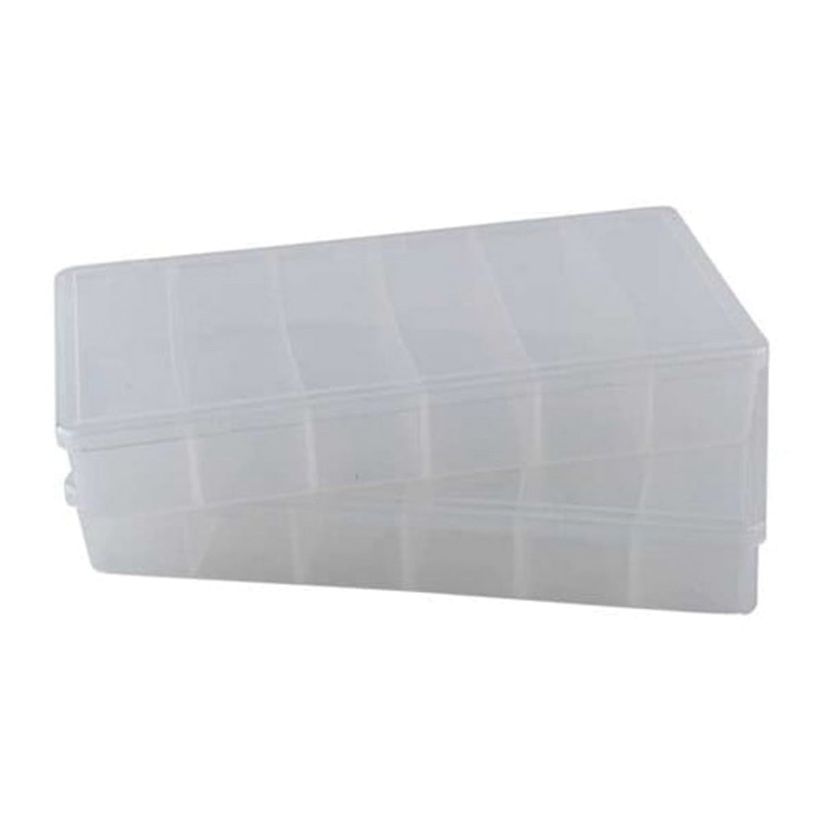 Brownells 8.25" x 4.25" x 1.25" Storage Bin, Clear Pack of 2