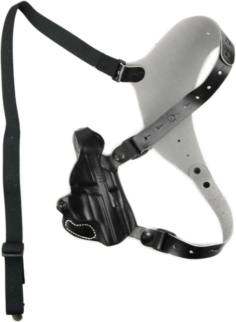 DeSantis C.E.O. Shoulder Rig Leather Holsters SIG Sauer P365 Right Hand Plain Black