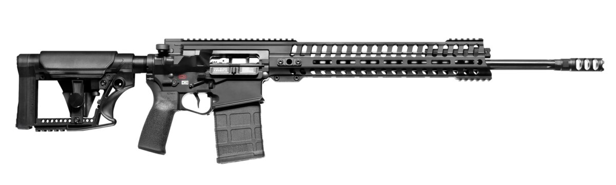 POF USA REVOLUTION 6.5CM 20" BLK 14.5" M-LOK EDGE RAIL