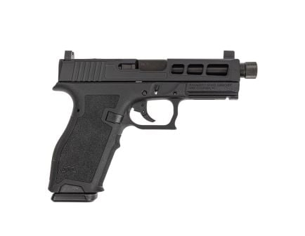 PSA Dagger Full Size - S 9mm SW1 RMR Pistol With Threaded Barrel, Black