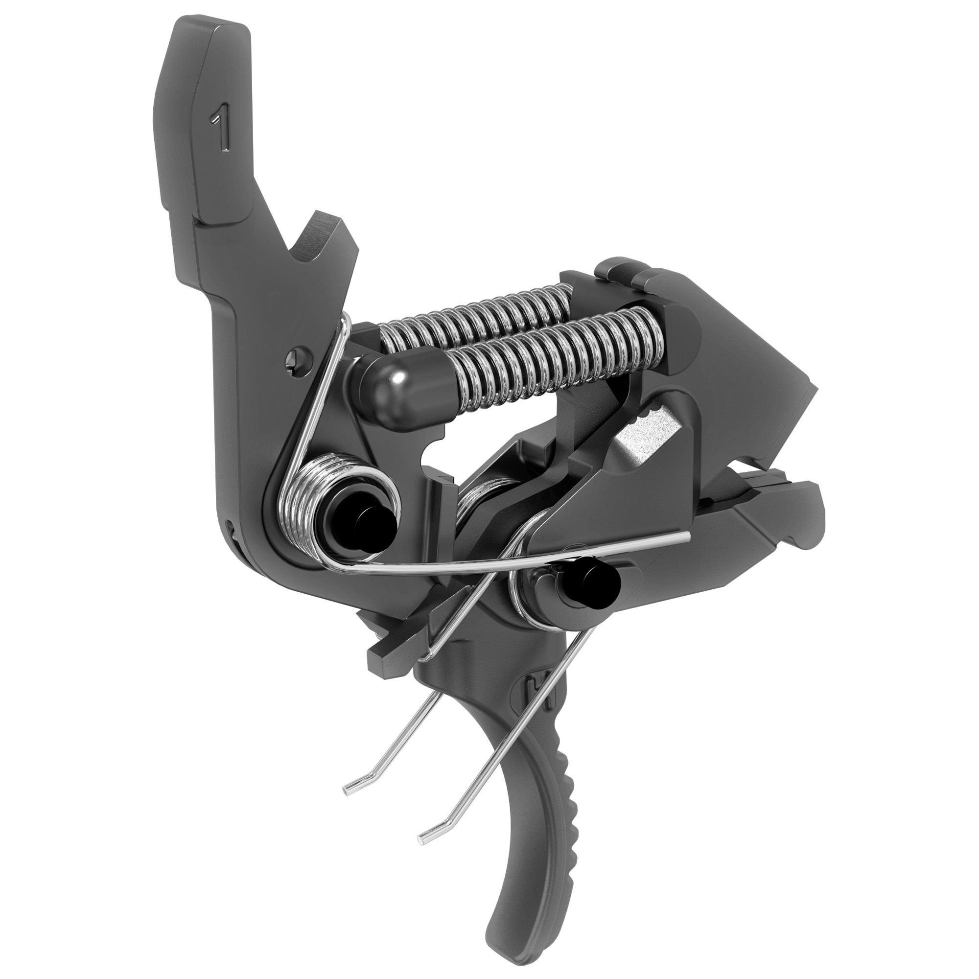 Hiperfire AR X2S Mod-1 Semi Drop-In Trigger Kit, 2-Stage Curved Trigger - X2SM1