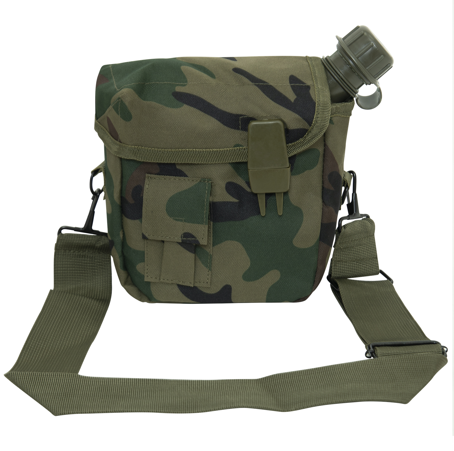 Rothco G.I. Type 2 Qt. Bladder Canteen Cover - Woodland Camo
