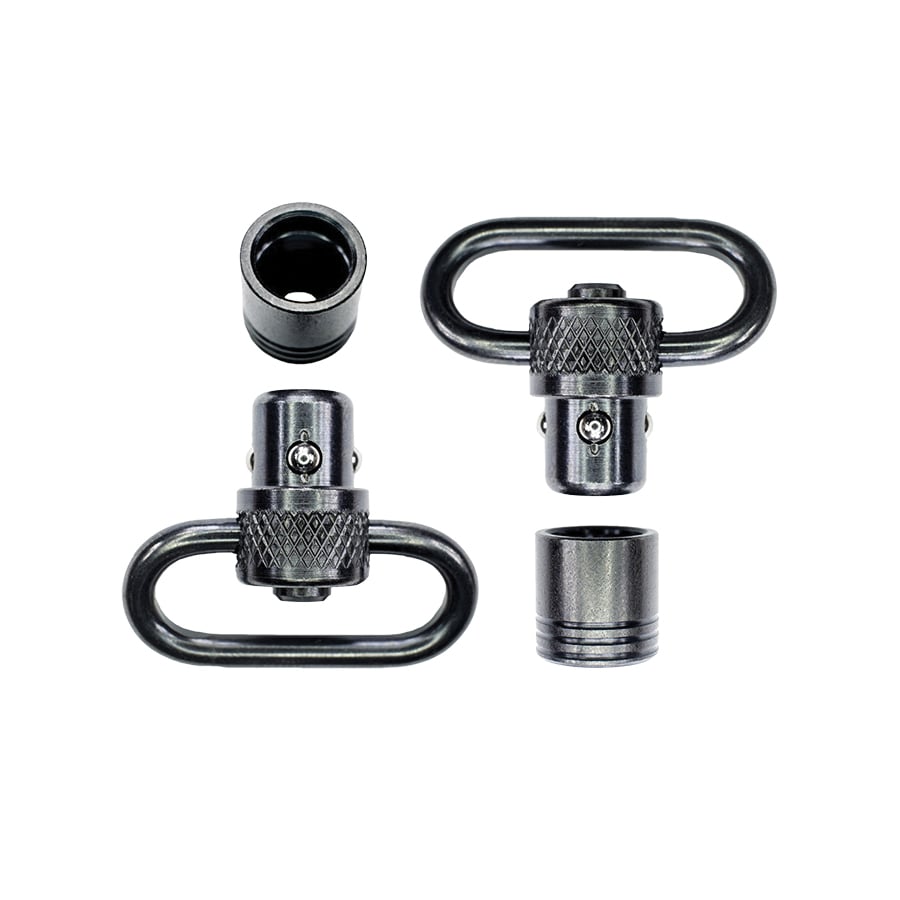 Grovtec US Inc Standard Push Button Swivel Set w/Base, Black