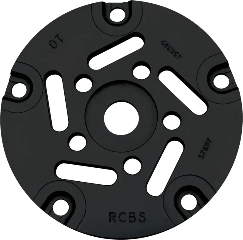 RCBS 88929 Pro Chucker 5 Shell Plate Size #6 Black Steel
