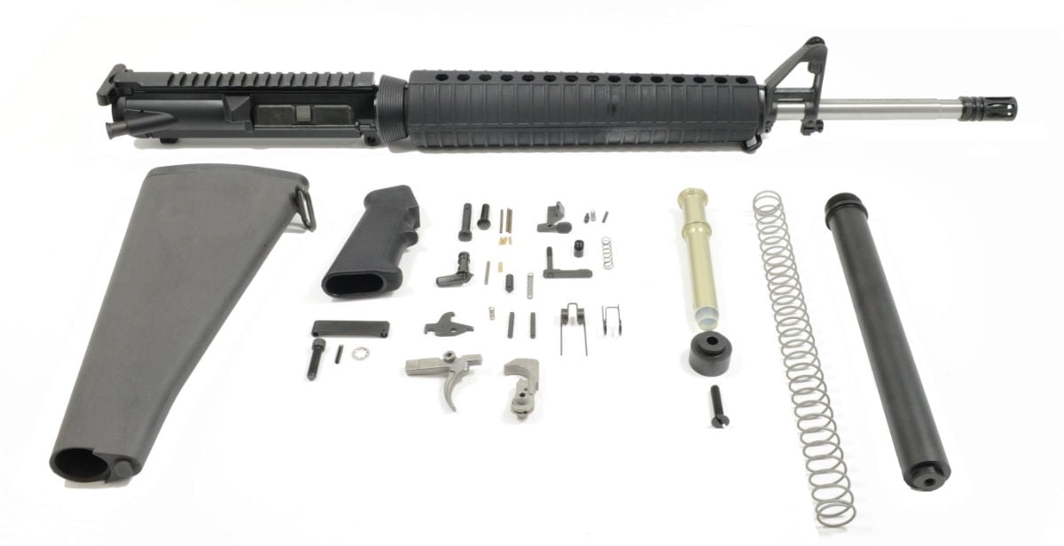 PSA Gen3 PA10 20" Rifle-Length Stainless Steel .308 WIN 1/10 Classic A2 EPT Rifle Kit
