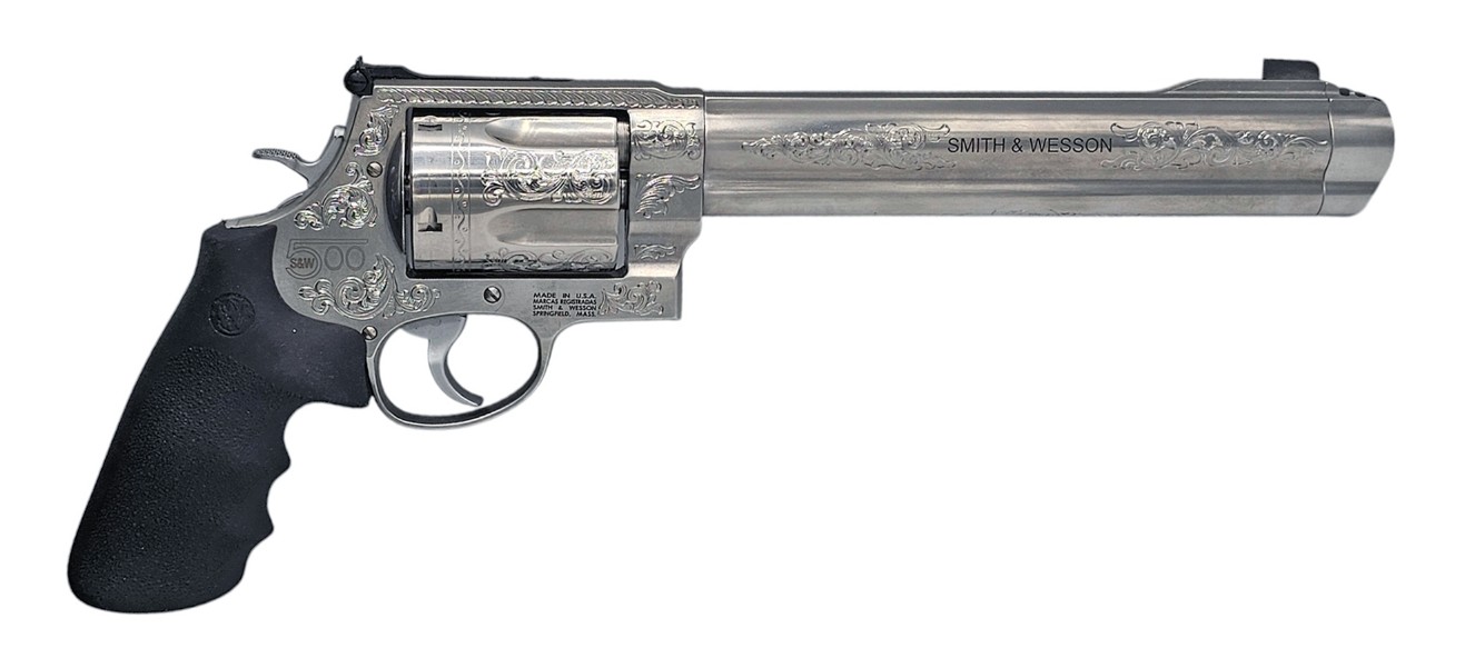 Smith Wesson SW500 500SW 8.375" Engraved Revolver