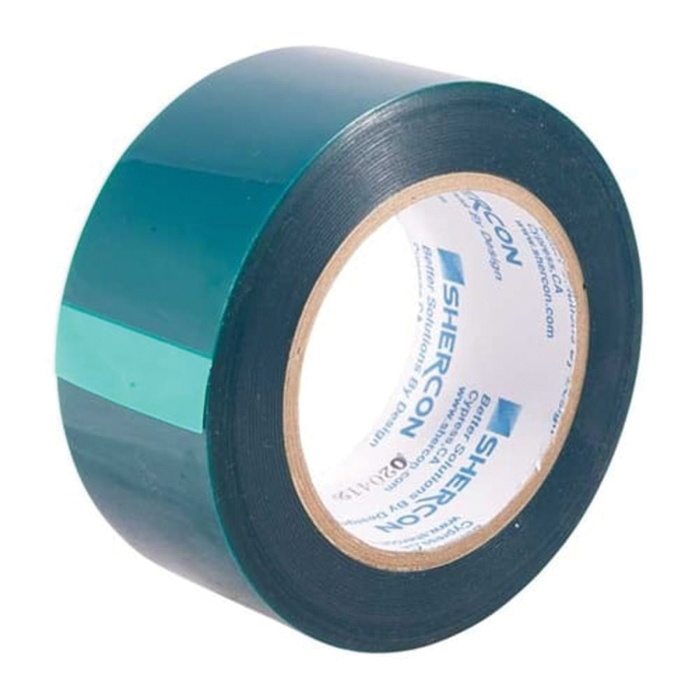 Brownells 2" x 72 yd High Temp Masking Tape, Green