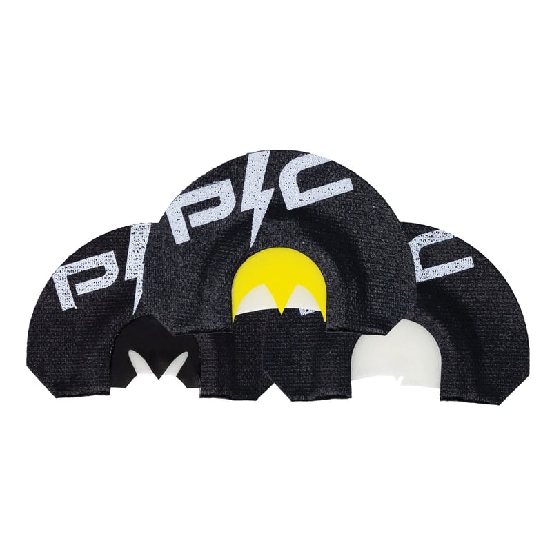 Power Calls Short Circuit Turkey Diaphragm Call Combo, Black