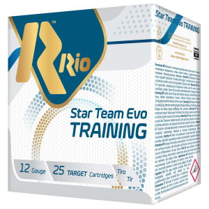 RIO STT24LT75 12 2.75 7/8OZ TEAM TRAINING #7.5 SHOTGUN AMMUNITION 25 RD BOX
