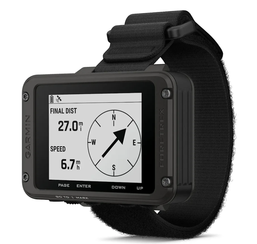 Garmin Foretrex 801, Wrist-mounted GPS Navigator with Strap