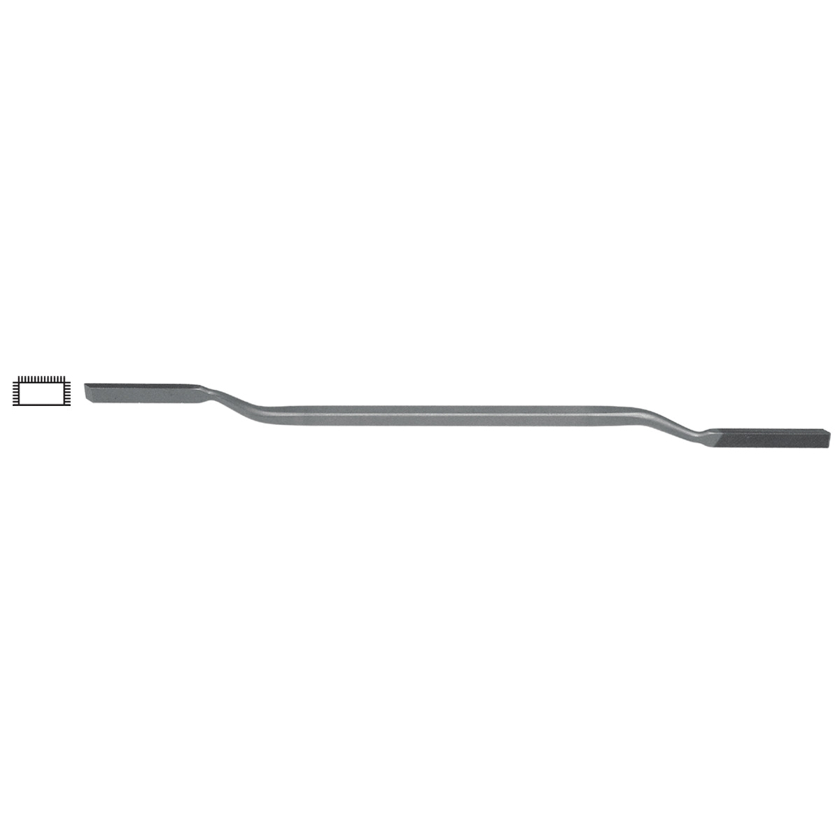 Grobet USA Riffler-Diesinker #512 #2 Cut File