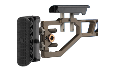 Q Big Butt Pad Assembly, Fits Q Fix Stock, Black