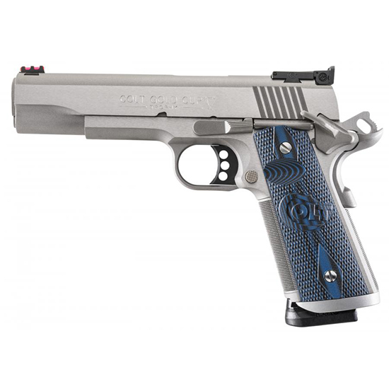 Colt Gold Cup Trophy .38 Super Pistol - Stainless Steel