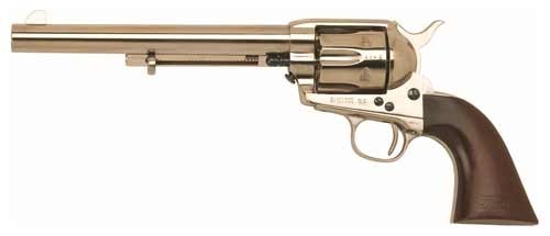 Cimarron Cavalry Scout 45LC Revolver - 7.5" Nickel