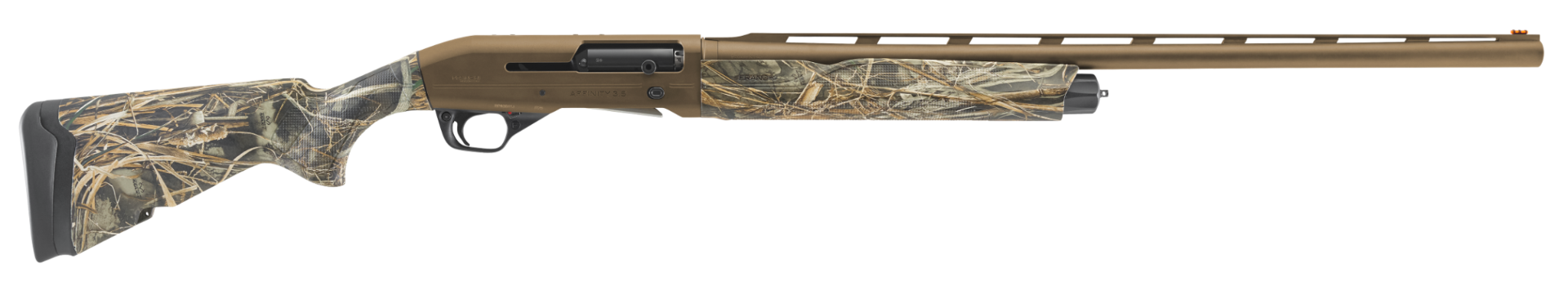 Franchi Affinity 3.5 12 Gauge 28" Semi Auto Shotgun, Max-7/Midnight Bronze - 42430