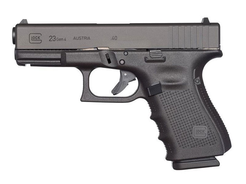 Glock 23 Gen4 Used LE Trade-In .40 S&W Pistol, Black - USD-GLK-23-4-N