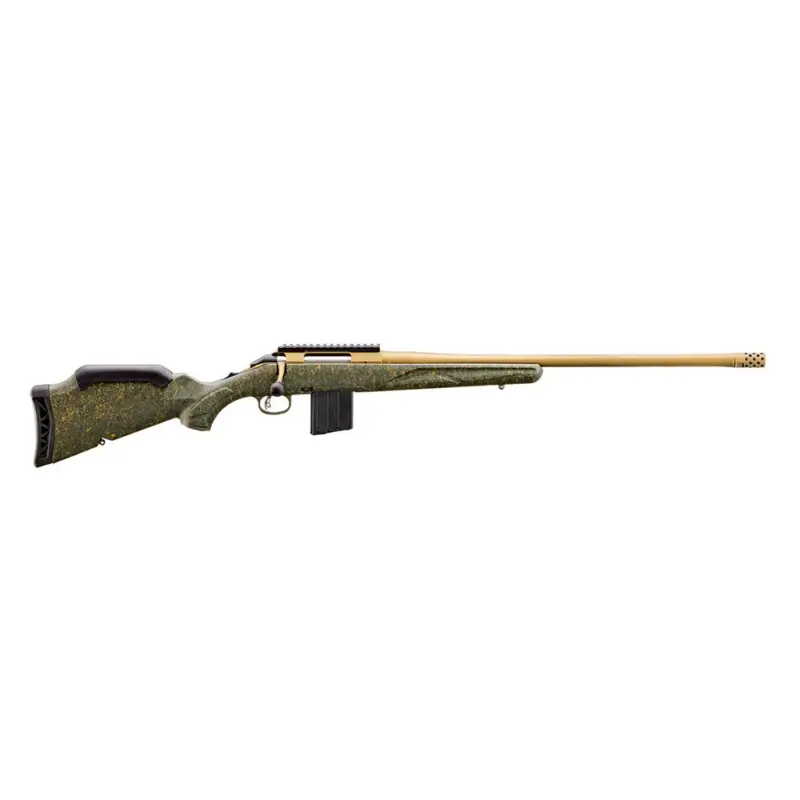 Ruger American Gen II Predator Rifle 400 Legend 5rd Magazine 22" 11/16x24 Threaded Barrel Green