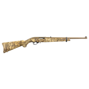 RUGER 10/22 Carbine 22LR 18.5" 10rd Semi-Auto Rifle - Bronze / GO WILD Camo