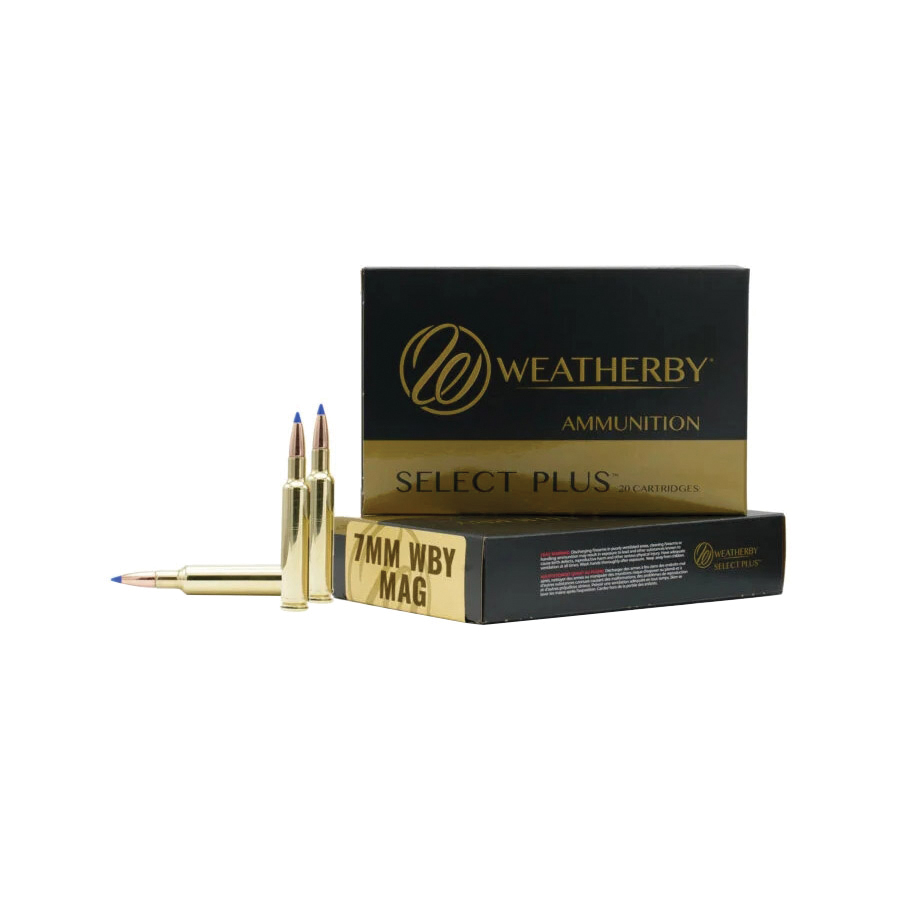 Weatherby Select Plus 7mm Weatherby Magnum 150 gr PT 20rds