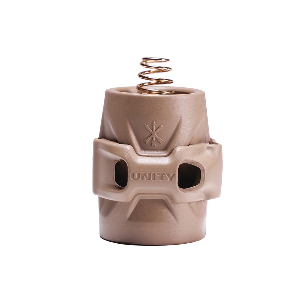 Unity Tactical Gascap USB-C Tailcap - High-Performance Polymer Gas Cap with USB-C Compatibility - GC-SF-BC-FDE