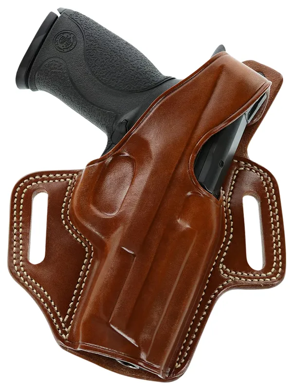 Galco Fletch Tan Leather Right Hand Pistol Holster for S&W M&P Shield FL652R
