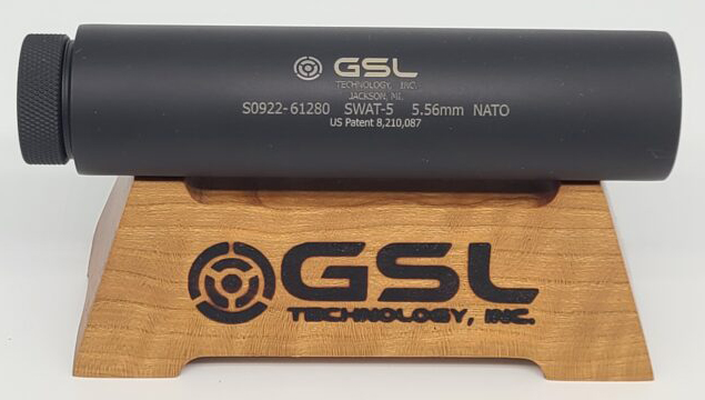 GSL SWAT5 22CAL Suppressor - Full-Auto Rated