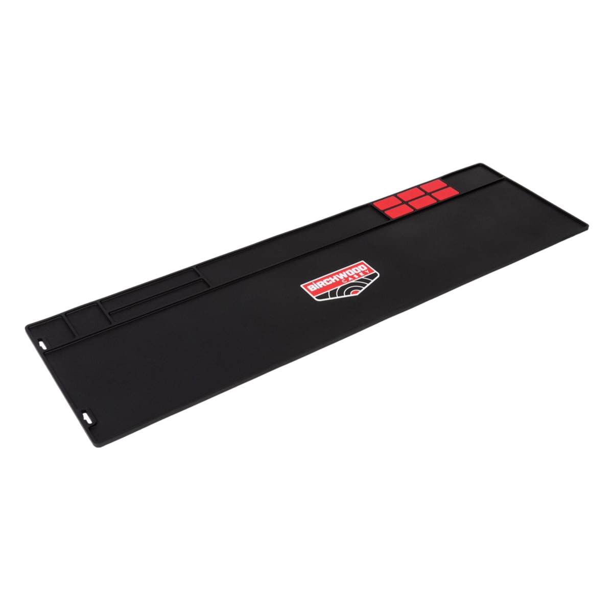 Birchwood Casey 36" x 11" Cleaning Mat, Black/Red