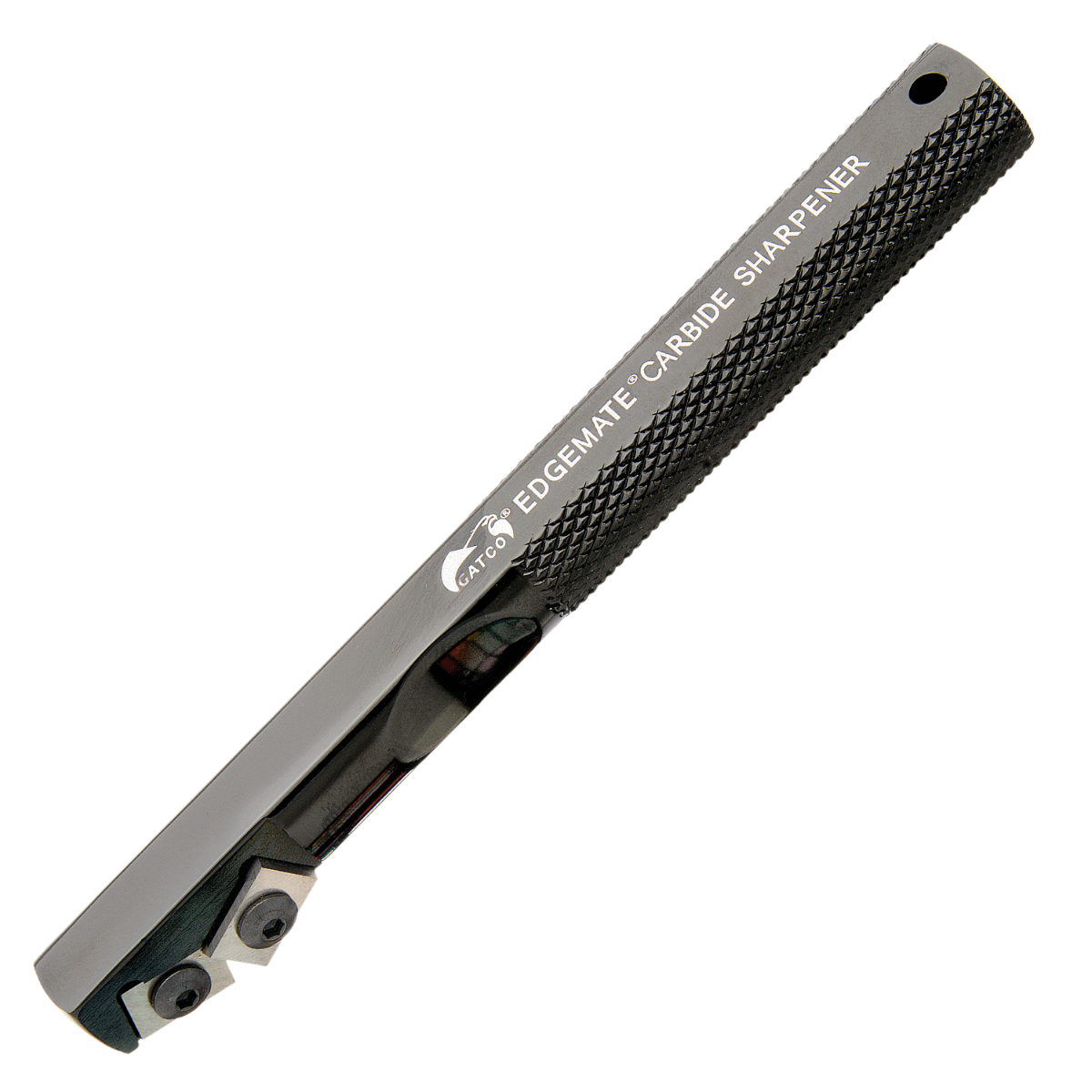 Gatco Edgemate Carbide Pocket Knife Sharpener, Grey - 40001