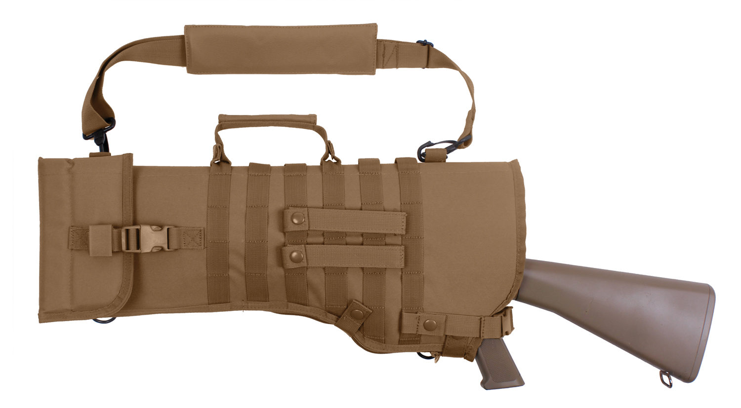 Rothco Tactical Molle Rifle Scabbard - Coyote Brown