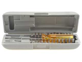 Wheeler Engineering 28-Piece Space-Saver Gunsmithing Screwdriver Set 664507