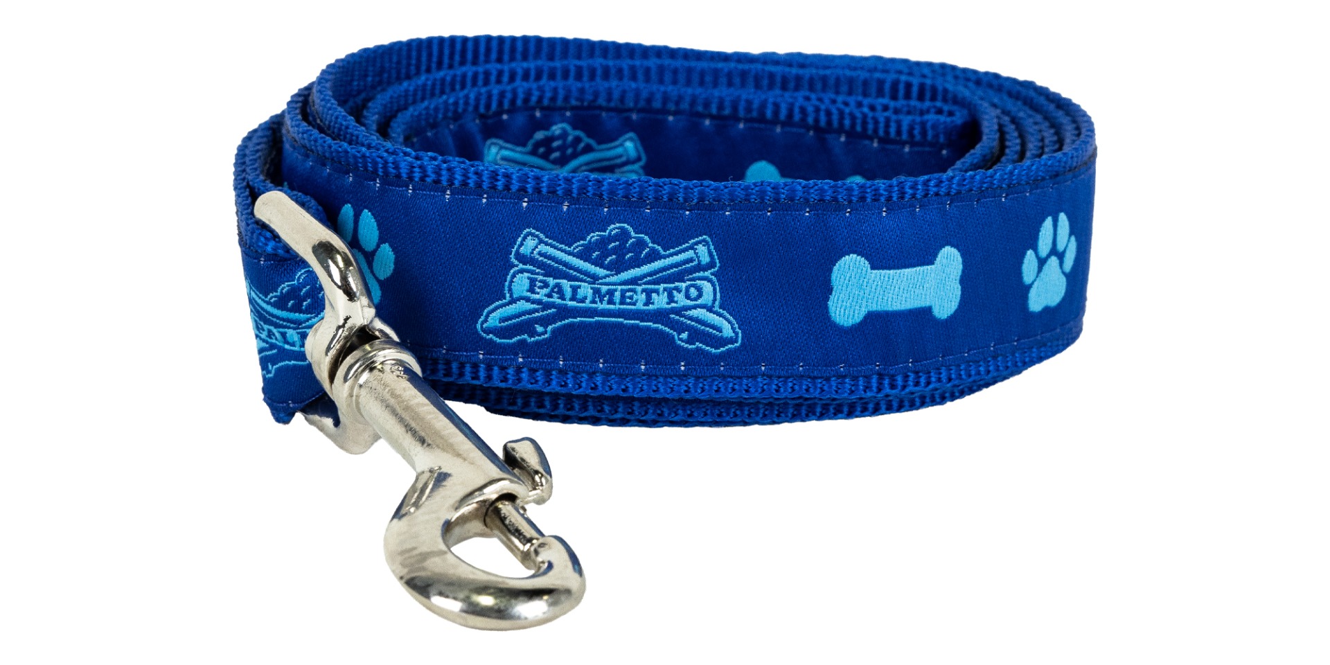 PSA Custom Woven Pet Leash - Pacific Blue