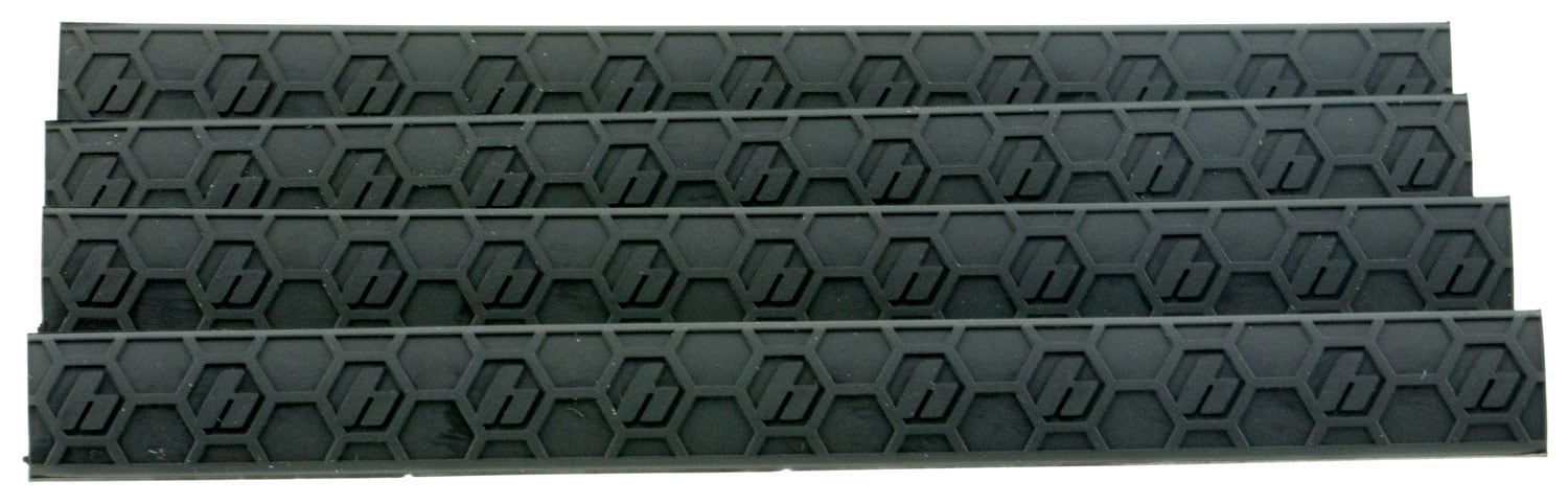 Hexmag Low-Profile M-LOK Polymer Rail Cover, Black - HX-MLC-4PK-BLK