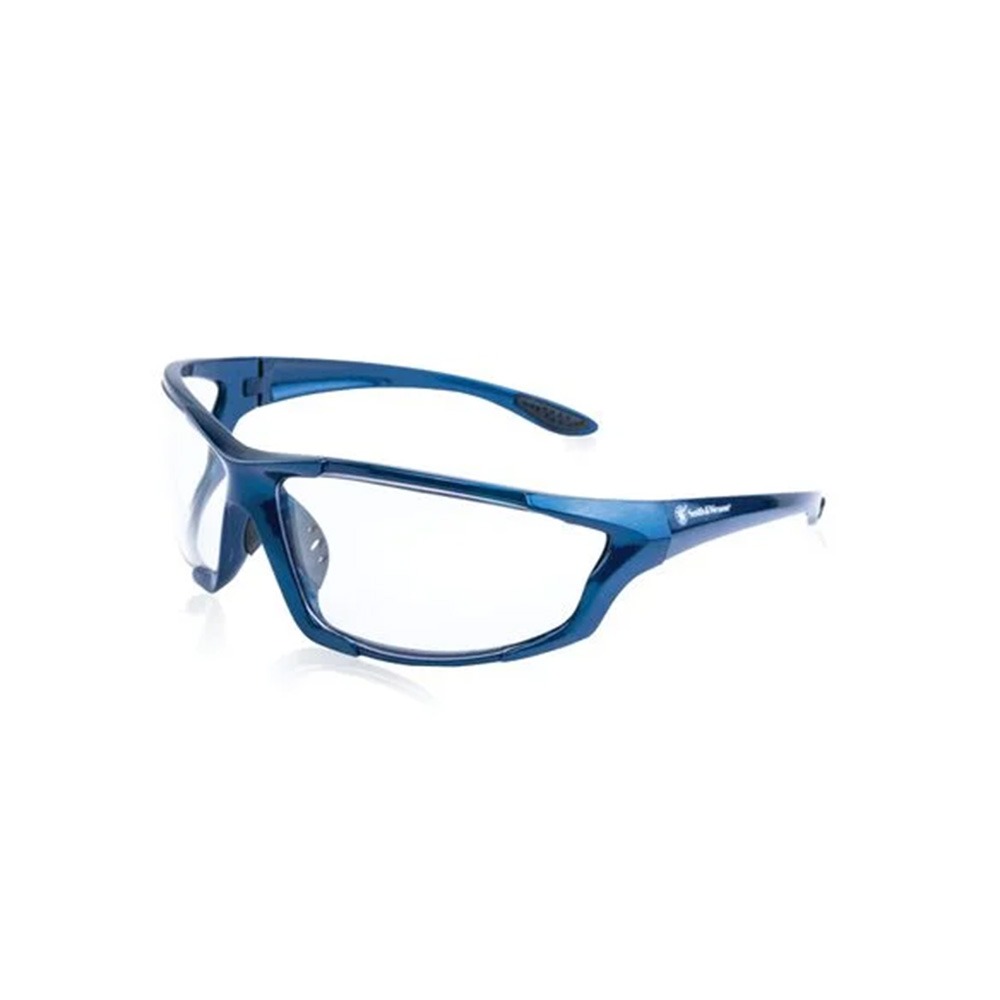 Smith & Wesson Major Full Frame Shooting Glasses, Blue/Clear