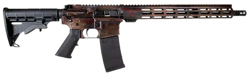 Shark Coast Tactical - 300-061-1000-23 - Rust 5.56 NATO 16 Semi Auto 30+1 Rust Rifle