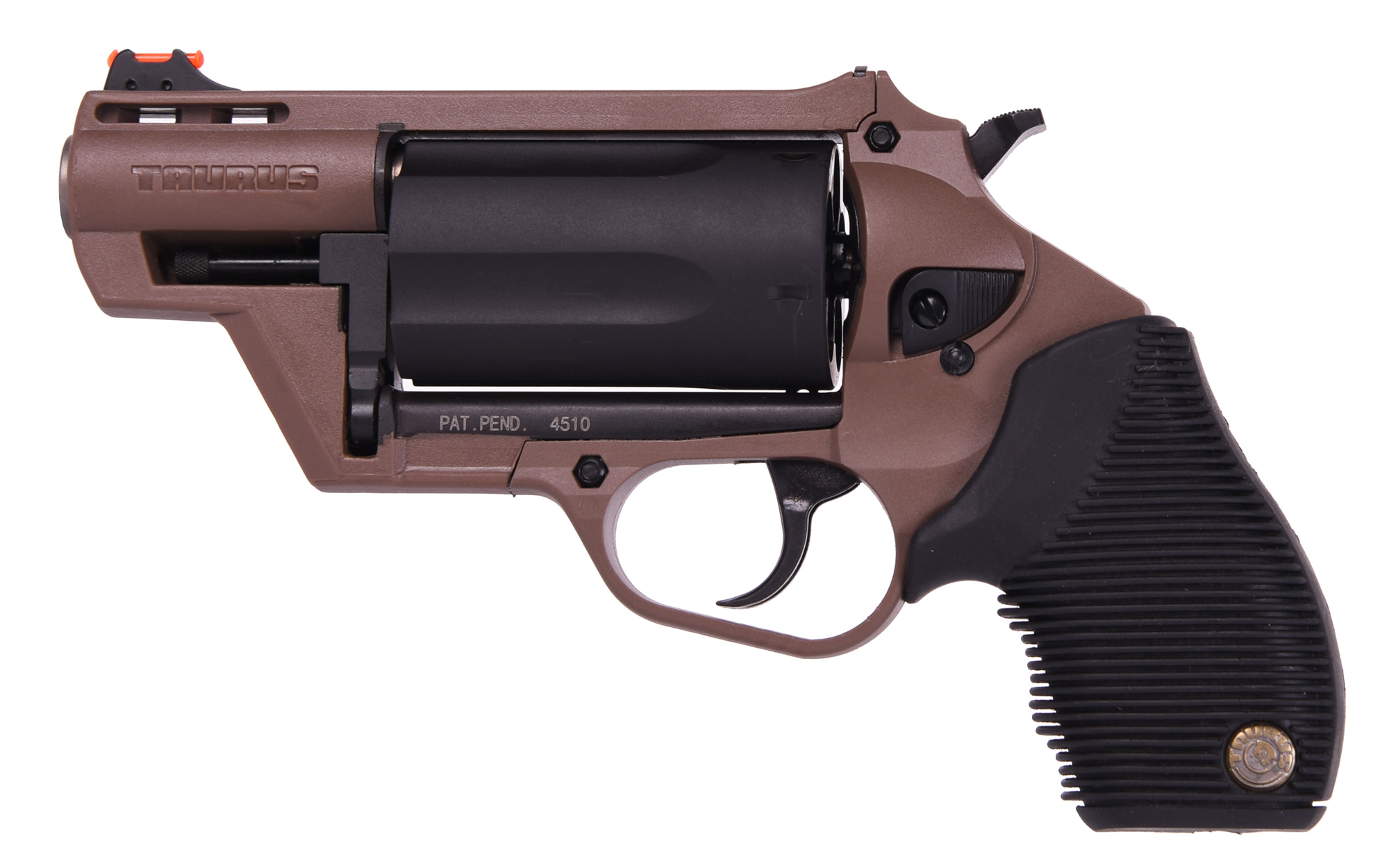Taurus Public Defender Poly Revolver .410/.45 - Brown/Black