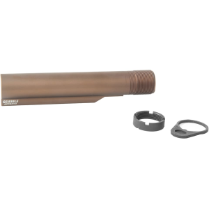 Geissele Premium Mil-Spec AR-15, LR-308 Buffer Tube 7075-T6 Aluminum Desert Dirt Color