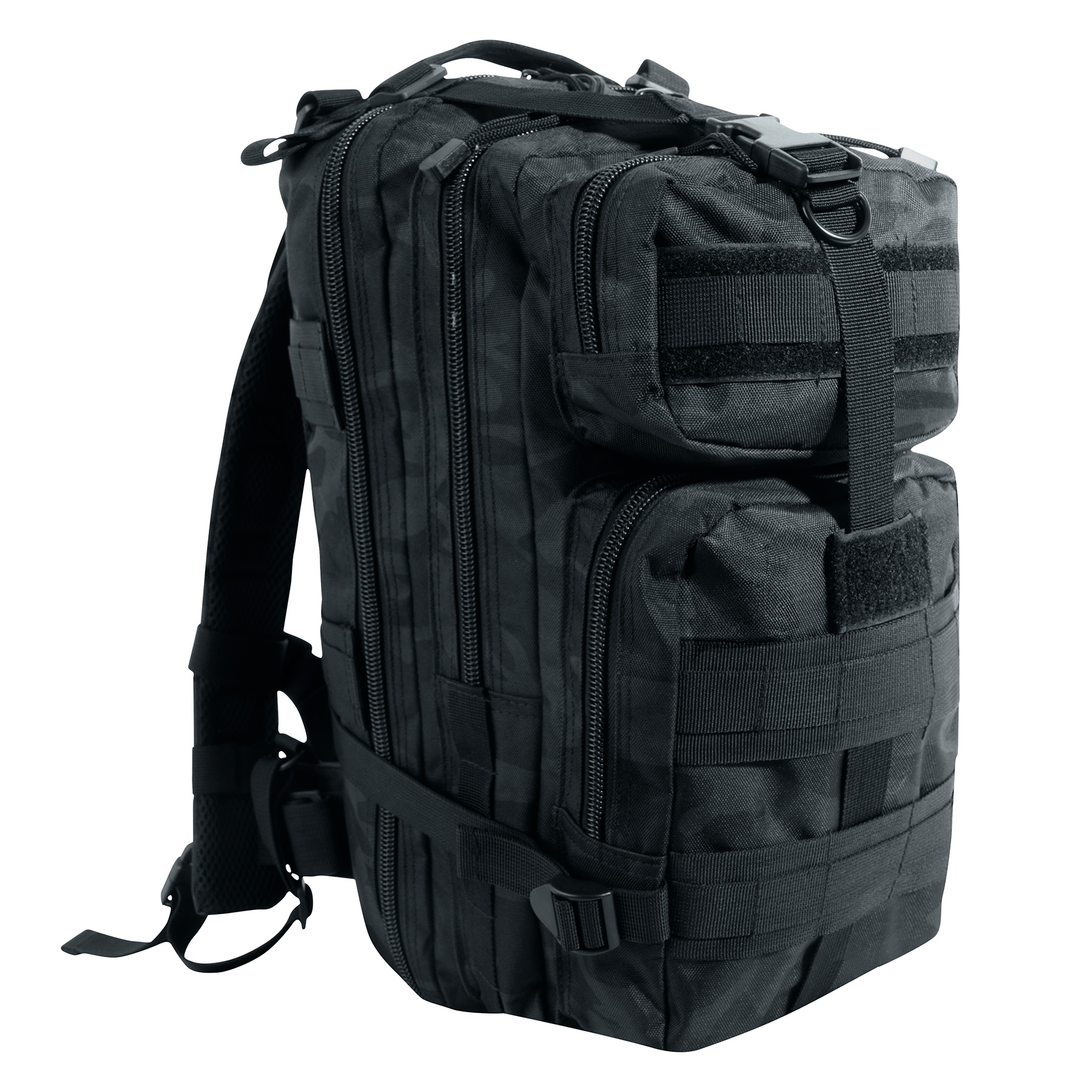 Rothco Midnight Camo Medium Transport Pack - Midnight Black Camo