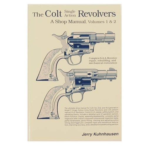 Heritage Gun Books Volume I & II Colt Single Action Revolver Shop Manual