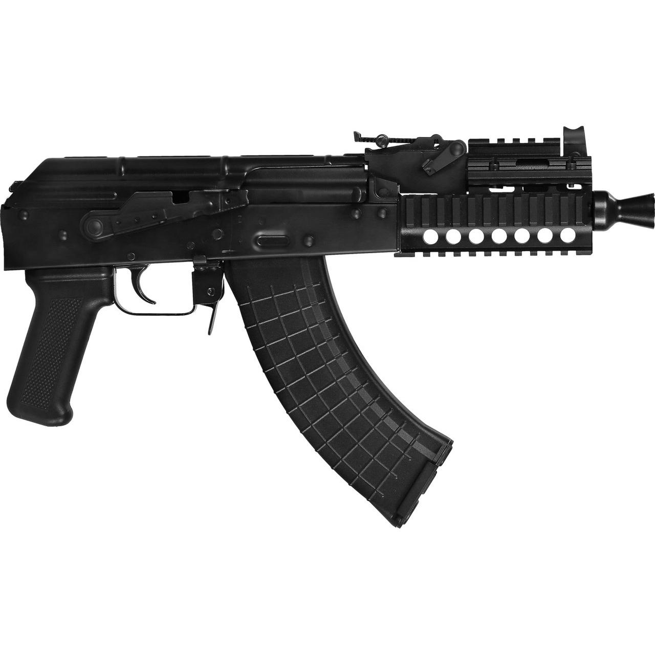 Pioneer Arms Quad-Rail Micro Hellpup AK Pistol 7.62x39