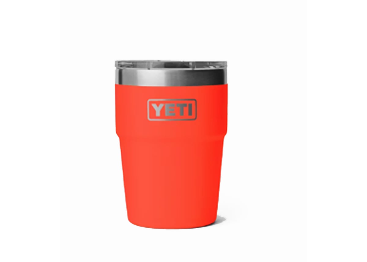 Yeti Rambler 16 oz Stackable Cup w/ Magslider Lid, Solar Flare - 21071507526