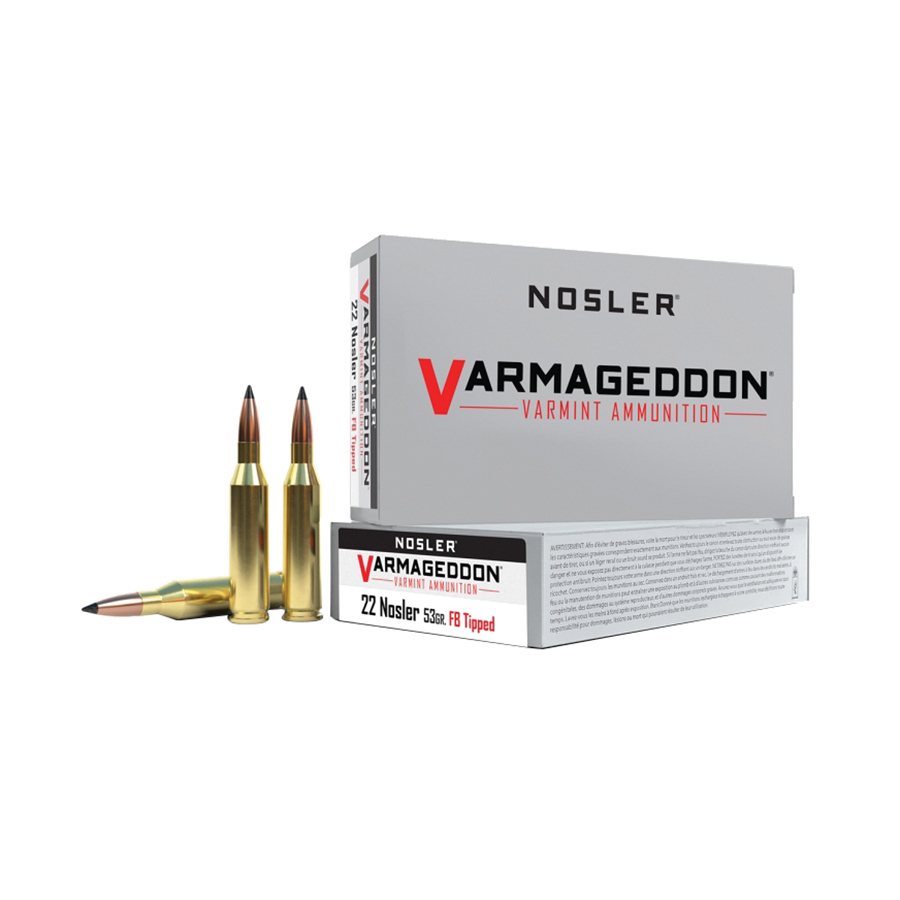 Nosler Varmageddon .22 Nosler 53 gr PT 20rds