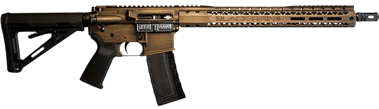 Black Rain Fission 5.56 NATO Rifle - Bronze Cerakote