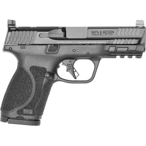 Smith & Wesson M&P9 M2.0 Optics Ready 9mm Luger Pistol 4" Barrel 15+1 Round Armornite Slide Black Grip Matte Black Frame